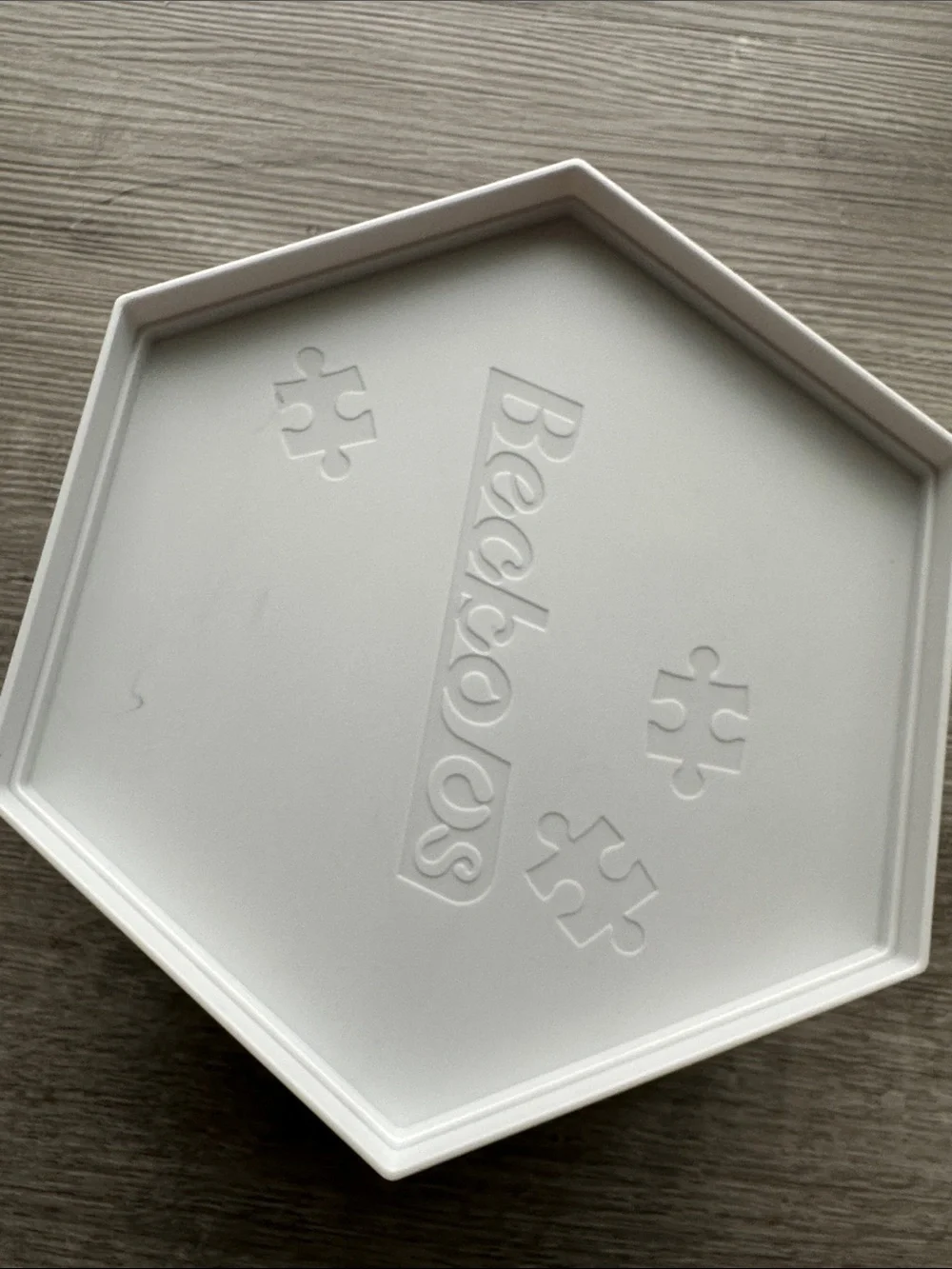 White Hexagon Party Favor Box - Pack of Stackable Containers